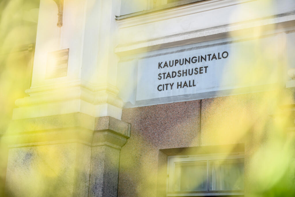 Stadshuset. Bild: Sakari Röyskö