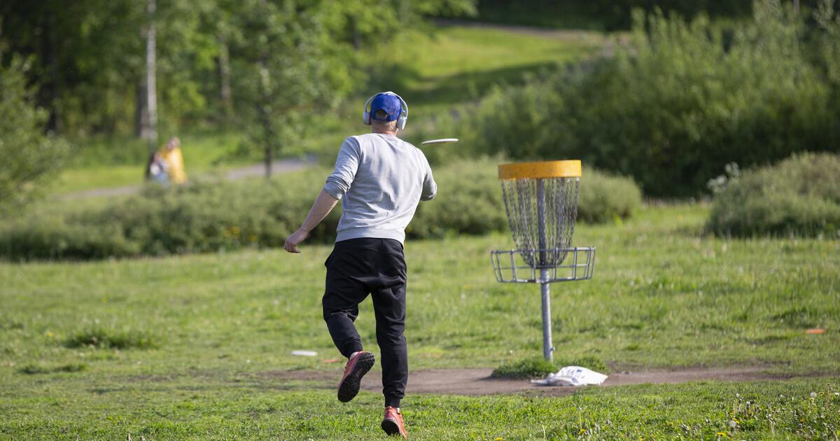 New disc golf course in Paloheinä City of Helsinki