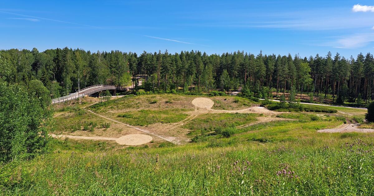 Paloheinä disc golf course nearing completion City of Helsinki