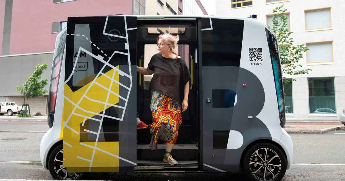 Did you miss the robot bus in Kalasatama this fall? Check out the ...