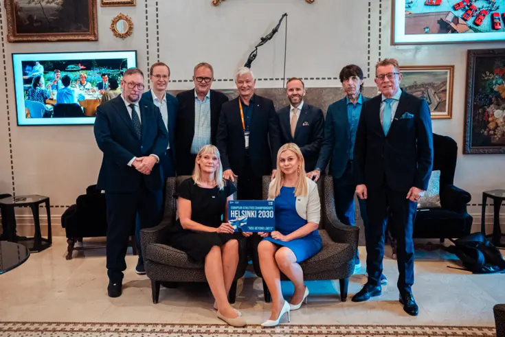 Helsingfors delegation i Lausanne.