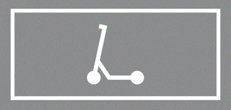 Sähköpotkulautojen maalausruutu.