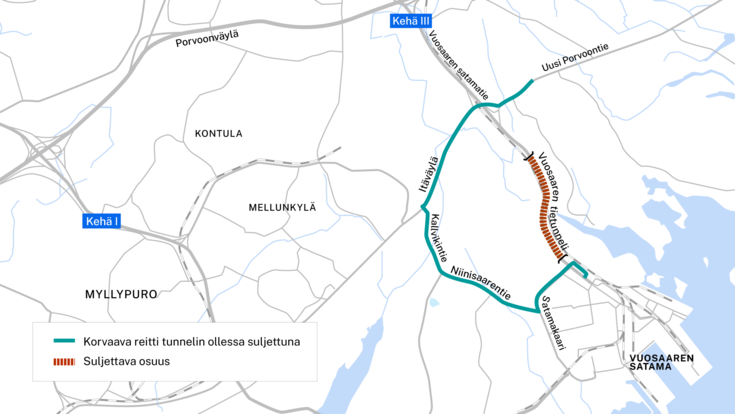 Varareitti kartalla.