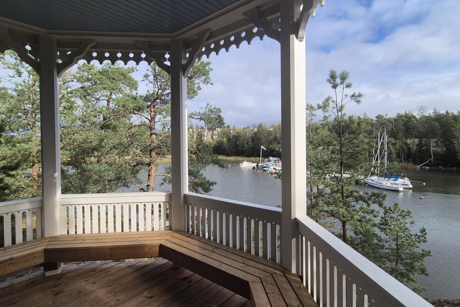 Huvimaja Stansvikin virkistysalueella