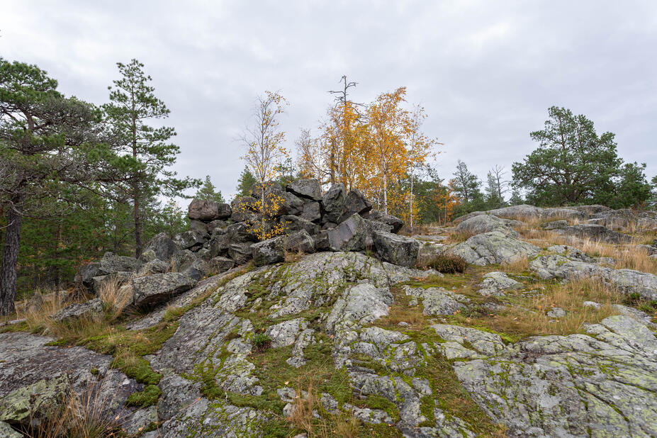 Kallio Stansvikissa.