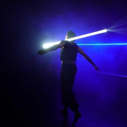 Kuvituskuva Blind Gut -esityksestä