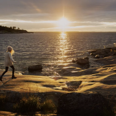 Kuva auringon laskusta