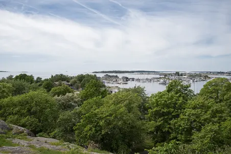 Merimaisema Kaivopuistossa.
