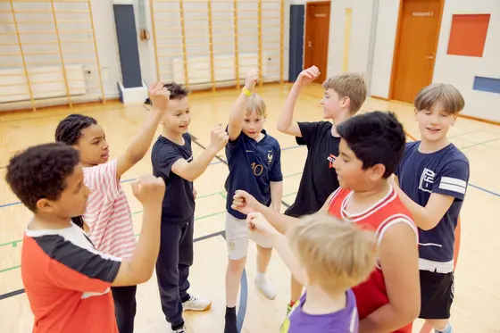 Basketboll inom ramen för Finlandsmodellen för hobbyverksamhet.