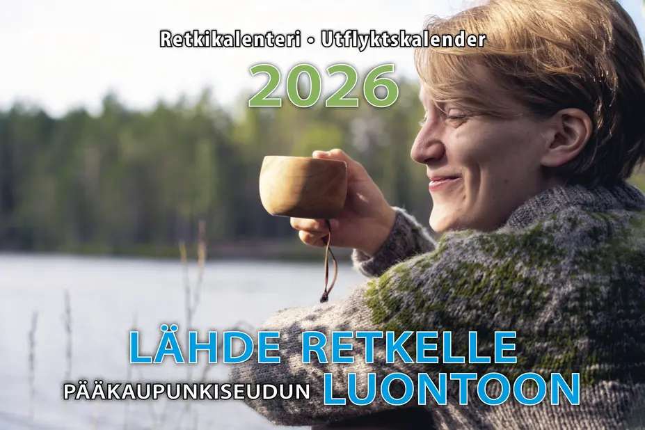 Luontoretkikalenterin kansikuva 