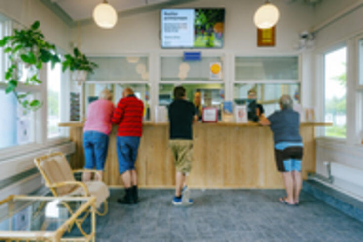 Vastaanottohoitaja, Rastila Camping Helsinki