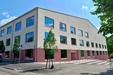 En bild av Kottby grundskola utifrån.