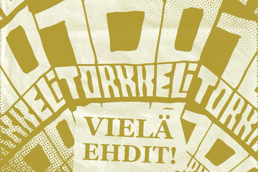 Torkkeli 100-vuotta iltajuhlan juliste