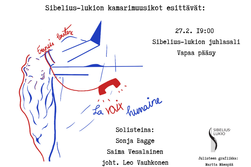 sibelius-lukio-poulenc-juliste.