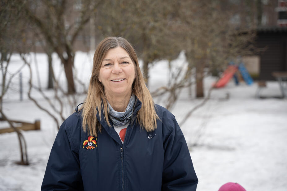 Mia Lindqvist, lärare vid daghemmet Malmgård.