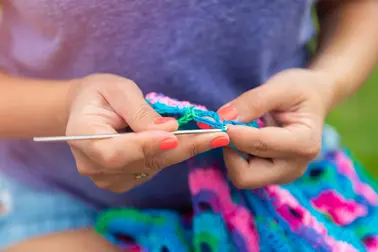 Crochet work