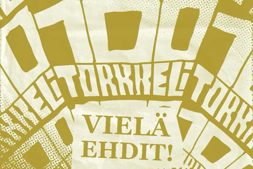 Torkkeli 100-vuotta iltajuhlan juliste