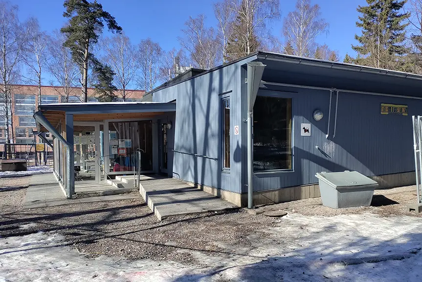 Leikkipuisto Iso-Antin rakennus