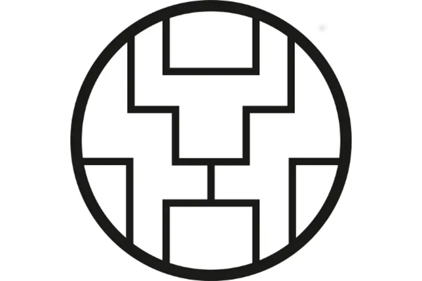 Kallion lukion logo musta valk pohjalla