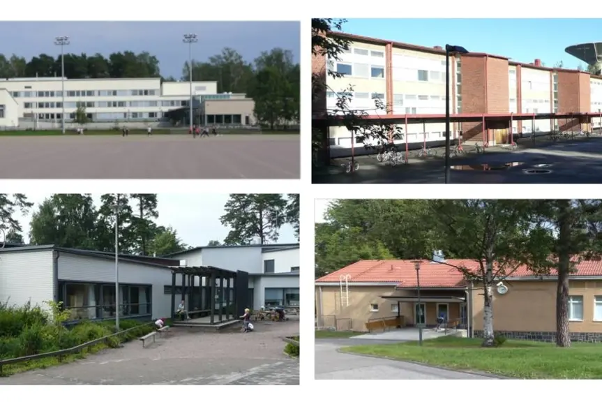 Porolahden peruskoulun toimipisteet