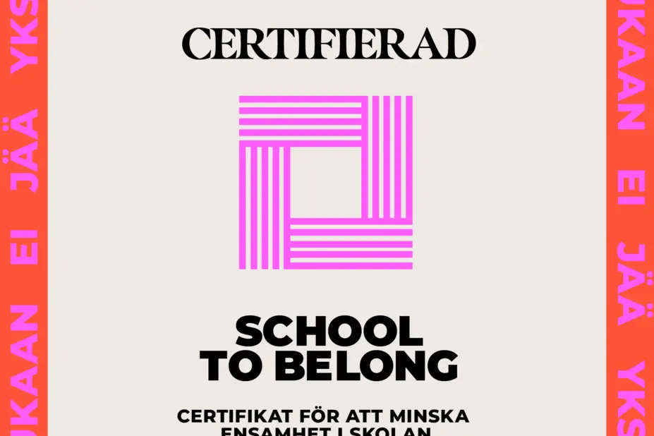 Helsinki missios School to Belong certifikat