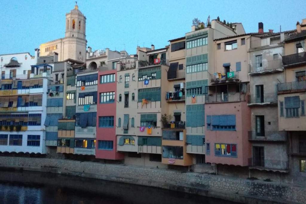 Näkymä Gironasta