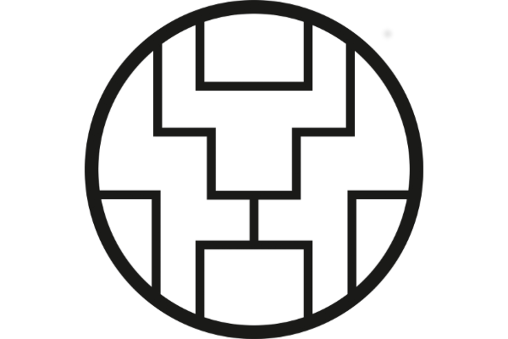Kallion lukion logo musta valk pohjalla