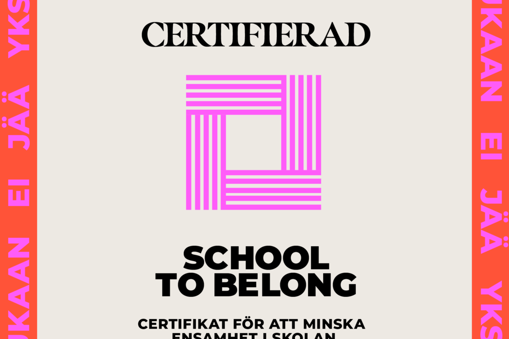 Helsinki missios School to Belong certifikat