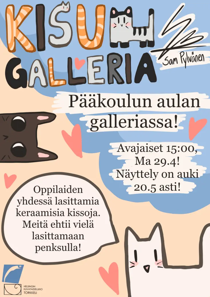 Sam Pylväsen Kisunäyttelyn juliste