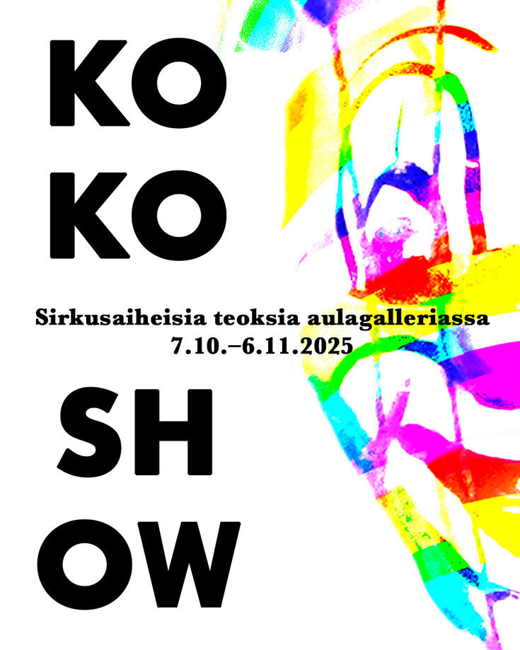 Koko show näyttelyn juliste.