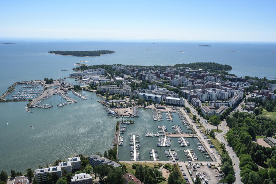 Ilmakuva Lauttasaaresta