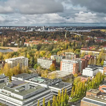 Ilmakuva Lauttasaaresta