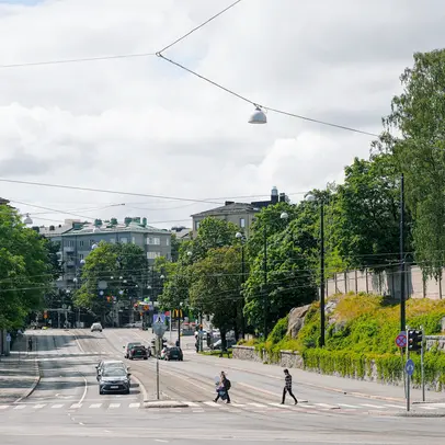 Katunäkymä Töölössä