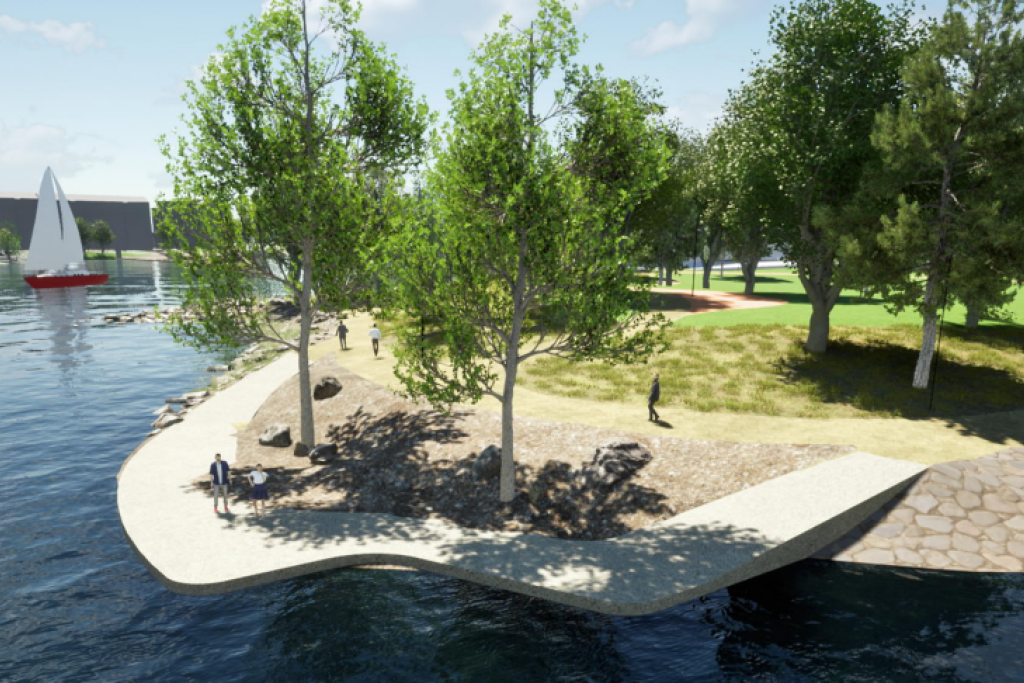 Sigurd Frosterus park Helsingfors stad