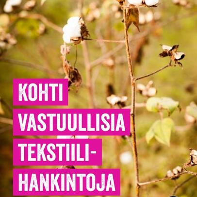 Kohti vastuullisia tekstiilihankintoja