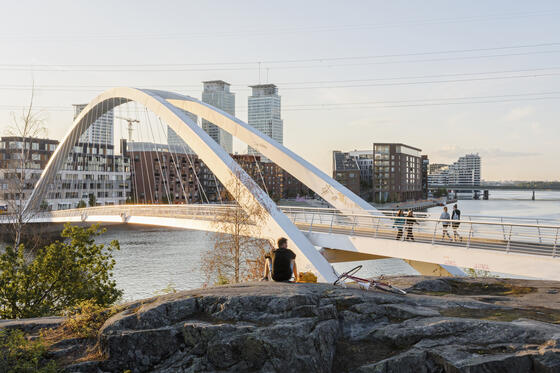 Mustikkamaan silta.