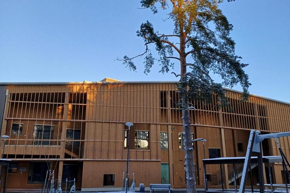 Päiväkodin julkisivu