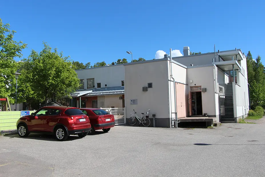 Päiväkodin julkisivu