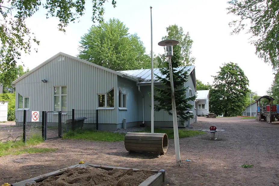 Päiväkodin julkisivu