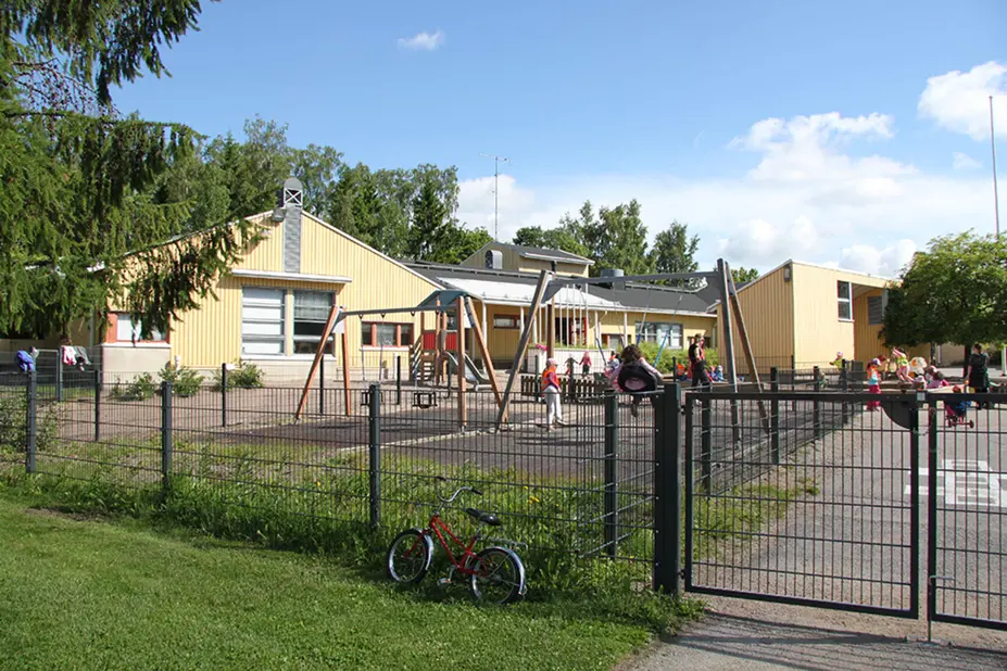 Päiväkodin julkisivu