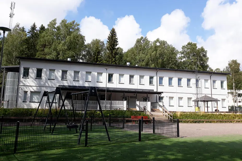 Päiväkodin julkisivu