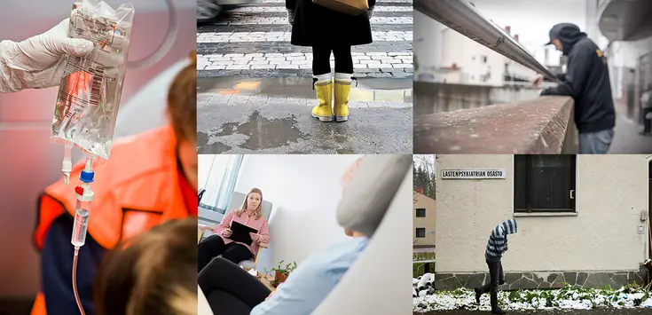 Esimerkkejä haastavista aiheista. 