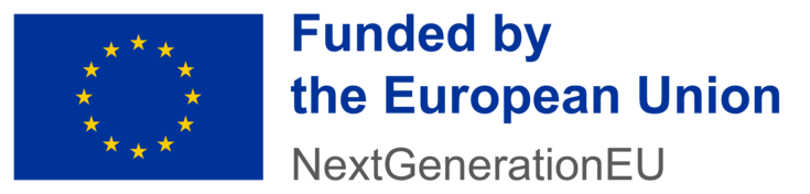 EU logo, Funded by the EU, NextGenerationEU