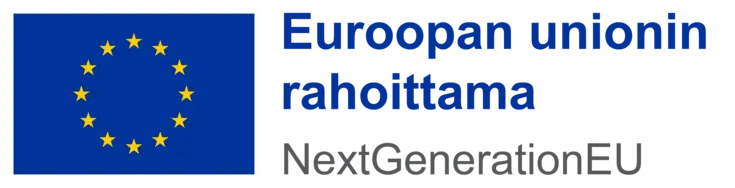 EU-logo, Euroopan unionin rahoittama, NextGenerationEU