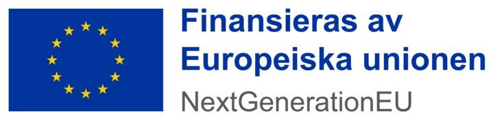 EU logo, Finansieras av europeiska unionen, NextGenerationEU