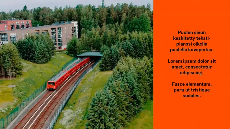 Videon 1/3 planssi otsikolla