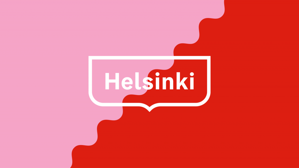 Videon loppuplanssi, jossa Helsinki-kehystunnus on koromuodon päällä. 