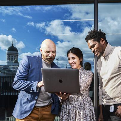 Kuvituskuva palkkatuesta työnhakijalle