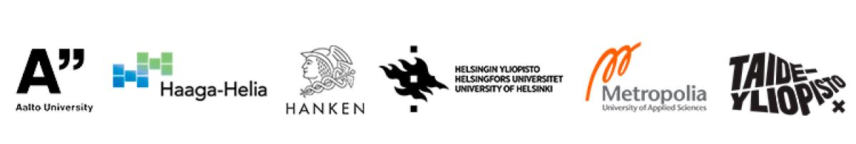 Kampusinkubaattorikorkeakoulujen logot